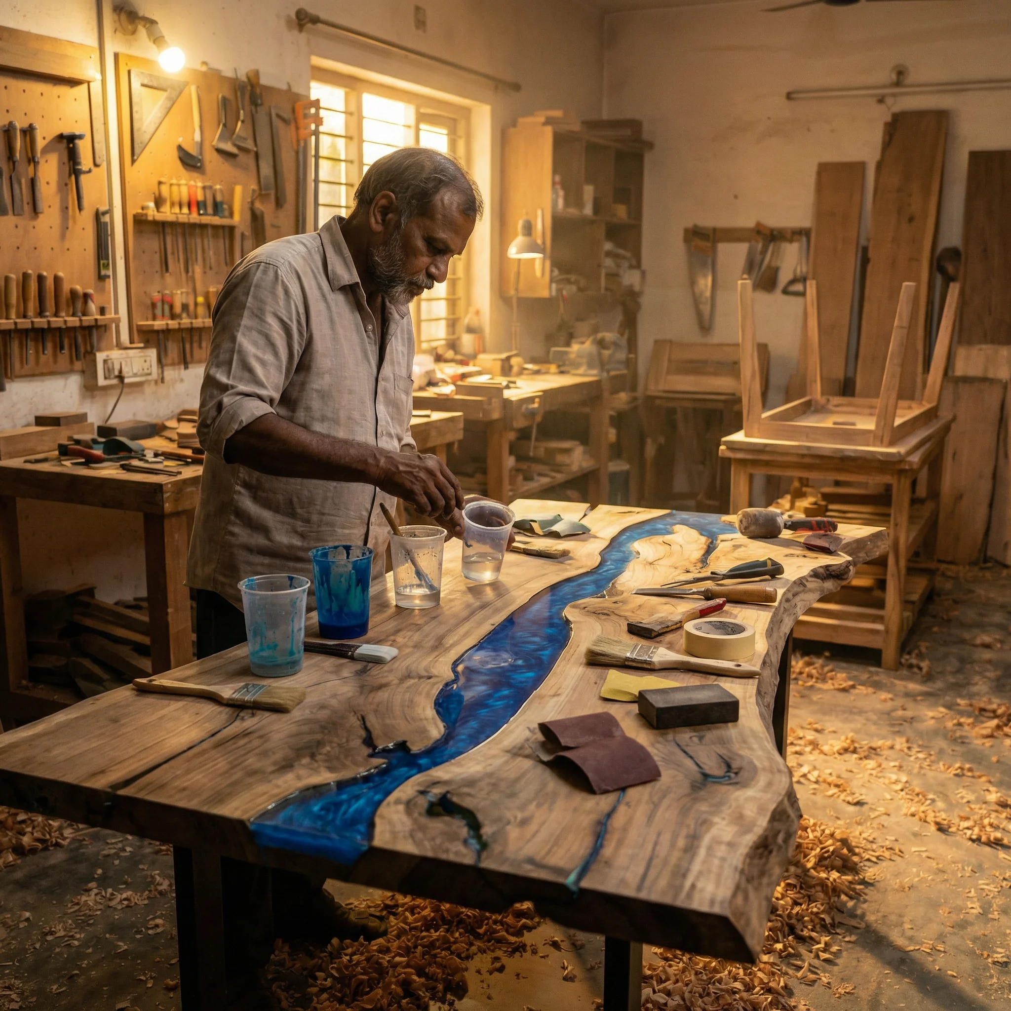 Wood Slab Preparation